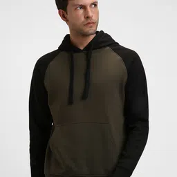 Dennis Lingo Colourblocked Hooded Sweatshirt-image-12