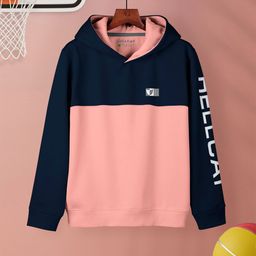 HELLCAT Girls Colourblocked Hooded Sweatshirt-image-28
