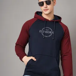 PAUL STREET Typography Printed Hooded Sweatshirt-picture-23