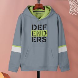 HELLCAT Girls Typography Printed Hooded Sweatshirt-image-59