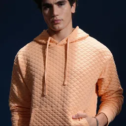 HIGHLANDER Men Self Design Hooded Pullover Sweatshirt-image-74