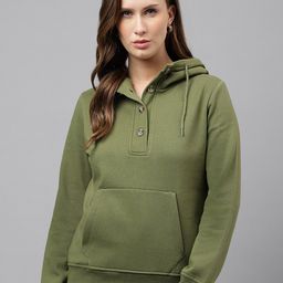 Hancock Hooded Long Sleeves Anti Odour Fleece Pullover Sweatshirt-image-80