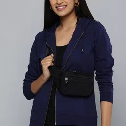 HARBOR N BAY Hooded Fleece Front Open Sweatshirt-39