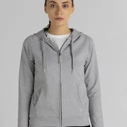 Van Heusen Hooded Cotton Front Open Sweatshirt-image-48