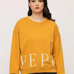 Pepe Jeans Typography Printed Round Neck Sweatshirt-22