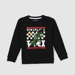 max Boys Graphic Printed Pullover Pure Cotton Sweatshirt-picture-26