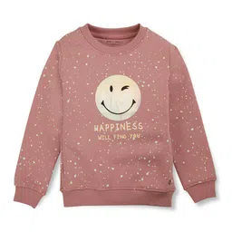 Gini and Jony Girls Printed Fleece Sweatshirt-picture-20