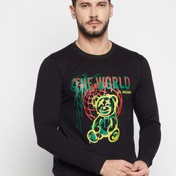 Wear Your Mind Men Printed Sweatshirt-image-31