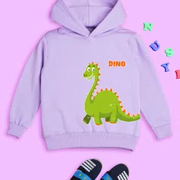 NUSYL Kids Graphic Printed Hooded Fleece Pullover-picture-5