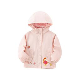 StyleCast Girls Pink Hooded Cotton Pullover Sweatshirt-picture-41