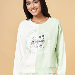 Honey by Pantaloons Mickey & Friends Printed Pullover Cotton Sweatshirt-picture-25