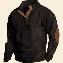 StyleCast Men Cotton Checked Sweatshirt-picture-42