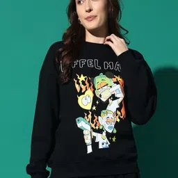 GRIFFEL Women Printed Sweatshirt-image-48