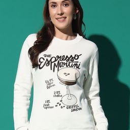 GRIFFEL Women Printed Sweatshirt-image-84