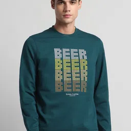 SIMON CARTER LONDON Typography Printed Pullover Sweatshirt image 1