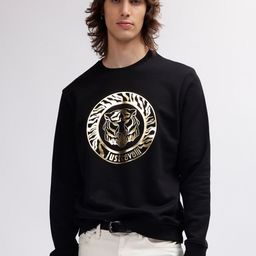Just Cavalli Men Printed Sweatshirt-image-75