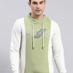 Monte Carlo Printed Colourblocked Long Sleeves Pullover Sweatshirt-image-50