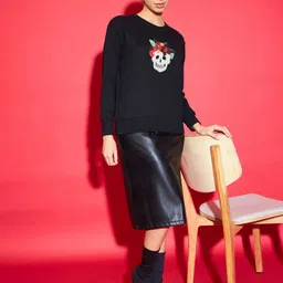 Uptownie Cotton Sequinned Sweatshirt-picture-12