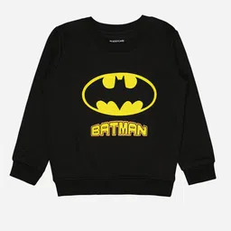 Bodycare Kids Boys Batman Printed Fleece Pullover Sweatshirt-image-29