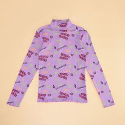 Pantaloons Junior Girls Typography Printed Turtle Neck Sweatshirt-image-42