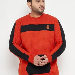 bigbanana Plus Size Colourblocked Pure Cotton Pullover-picture-13