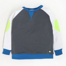 Cherry Crumble Unisex Kids Colourblocked Sweatshirt-picture-35