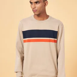 Urban Ranger by pantaloons Colourblocked Long Sleeves Pullover-image-23