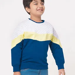 Ed-a-Mamma Boys Colourblocked Sweatshirt-image-64