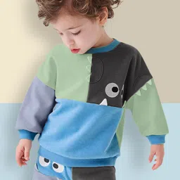 INCLUD Boys Multicoloured Colourblocked Sweatshirt-picture-8