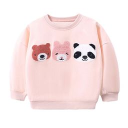 StyleCast Girls Pink Embroidered Sweatshirt-image-52