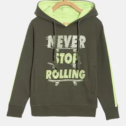 DIXCY SCOTT Boys Originals Typography Printed Hooded Sweatshirt-image-25