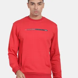 t-base Typography Printed Round Neck Pullover Sweatshirt-picture-18