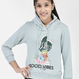 Crimsoune Club Girls Graphic Hooded Pullover Sweatshirt-image-69