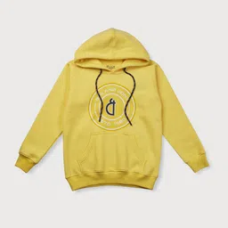 Gini and Jony Infant Boys Typography Printed Hooded Fleece Sweatshirt-26