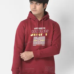 Crimsoune Club Boys Printed Hooded Sweatshirt-picture-5