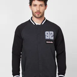 SPYKAR Typography Printed Mandarin Collar Sweatshirt-image-44