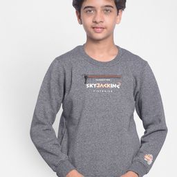 Crimsoune Club Boys Typography Printed Pullover Sweatshirt-image-54