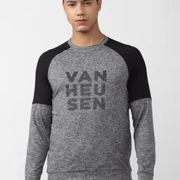 Van Heusen Flex Men Printed Sports Sweatshirt-picture-3