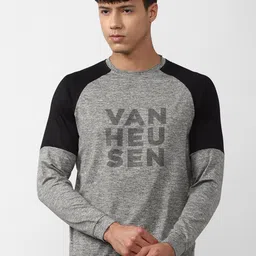 Van Heusen Flex Men Cotton Printed Training Sweatshirt-picture-9