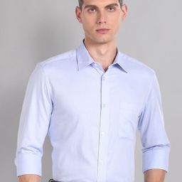 AD By Arvind Spread Collar Cotton Classic Shirt-image-92