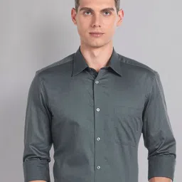 AD By Arvind Spread Collar Cotton Classic Shirt-image-23