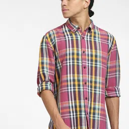Jack & Jones Tartan Checked Casual Shirt-image-4