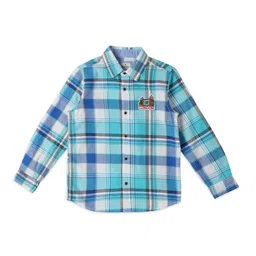 Pepe Jeans Boys Relaxed Tartan Checks Checked Cotton Casual Shirt-picture-18