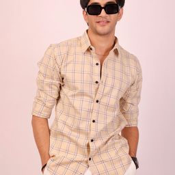 DEZANO Opaque Checked Casual Shirt-image-88