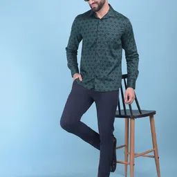 Crimsoune Club Classic Slim Fit Checked Casual Shirt-image-28