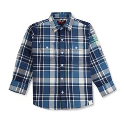 Gini and Jony Boys Tartan Checks Opaque Cotton Casual Shirt-image-81