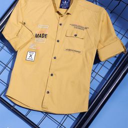 SKY HEIGHTS Boys Opaque Printed Pure Cotton Casual Shirt-image-58