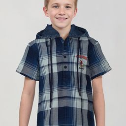 Gini and Jony Boys Cotton Checked Casual Shirt-picture-43