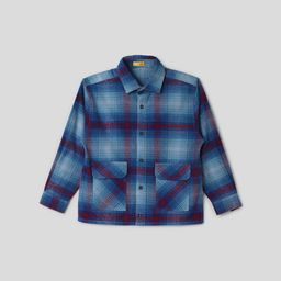 Somersault Boys Checked Spread Collar Long Sleeves Cotton Casual Shirt-image-21