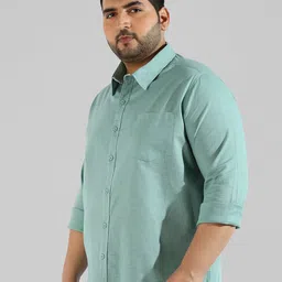 Instafab Plus Size Men Casual Cotton Shirt-image-62